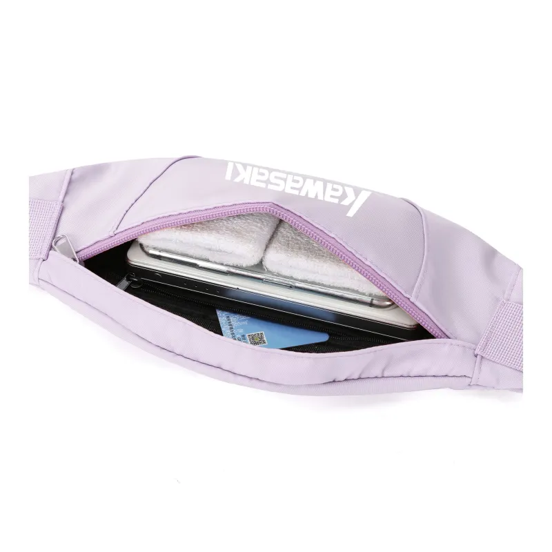 Kawasaki Polyamide Fanny Pack, Crossbody Bag, Sling Bag, Backpack Unisex Multicolor-3