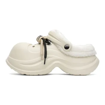 Darcy Sen Cotton Slippers Sand/black/white