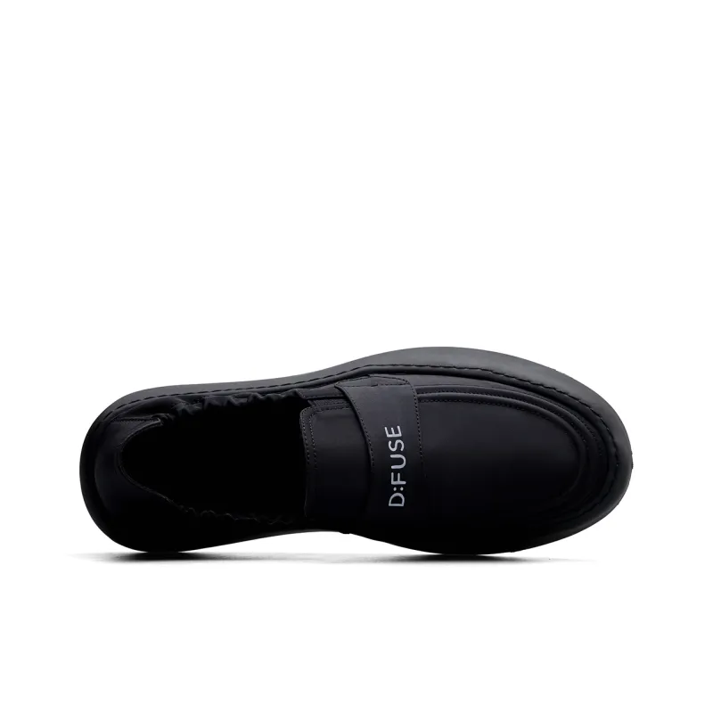 D FUSE SCANDINAVIA Breathable Low Top Canvas Shoes Men's Black-2