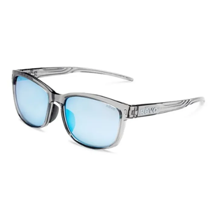 REVO TR90 Rectangular Sunglasses Unisex Gray-1
