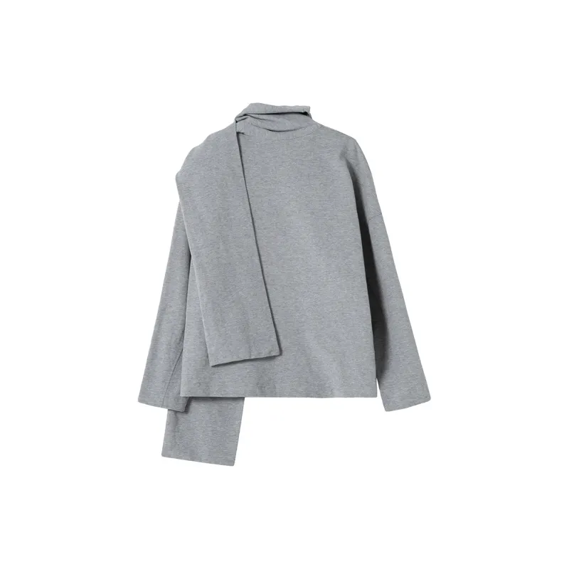 SOON FLOWER T Shirt Women's Heather Gray-1