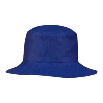 INES DE LA FRESSANGE Linen Bucket Hats Women's Blue