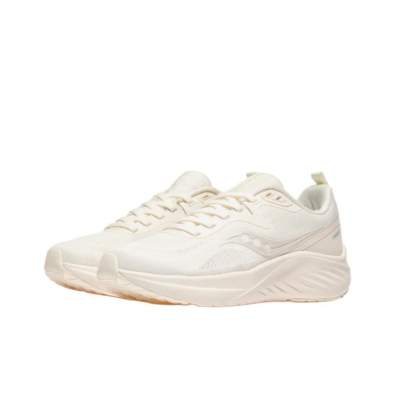 Saucony Lancer Anti Slip Wear Resistant Low Top Casual Running Shoes Women's Beige-2