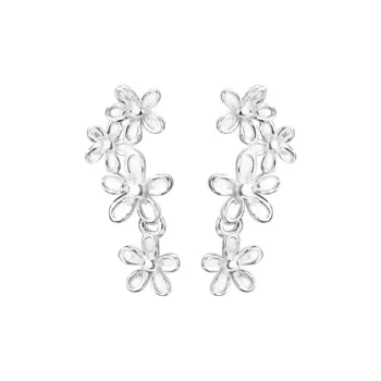 AAJF S999 Fine Silver Earrings Women's