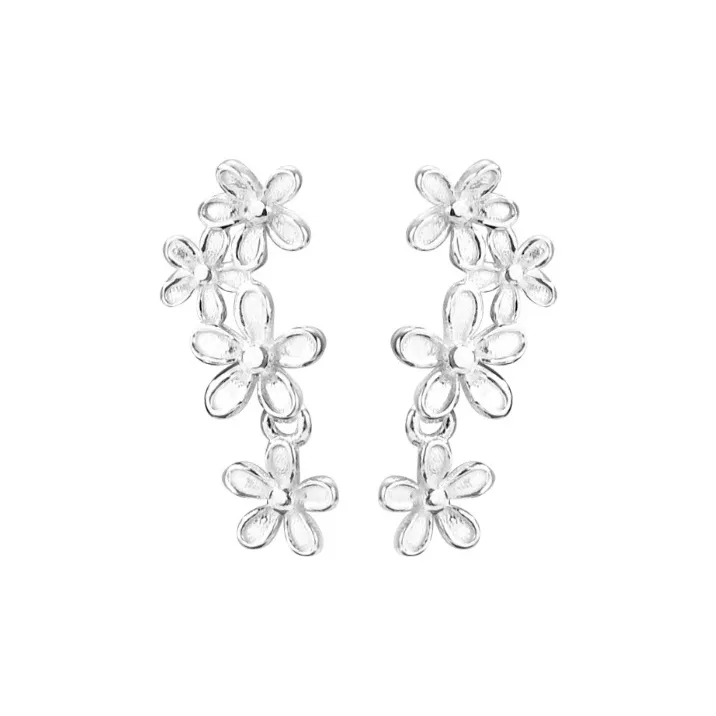 AAJF S999 Fine Silver Earrings Women's-0