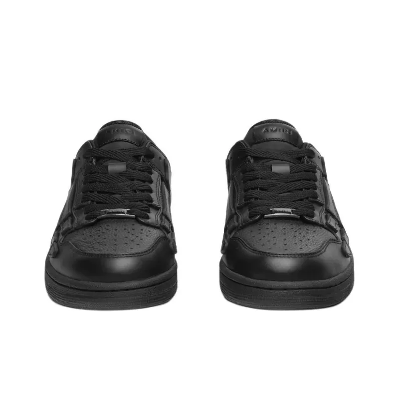 AMIRI Skel Top Low Triple Black-3