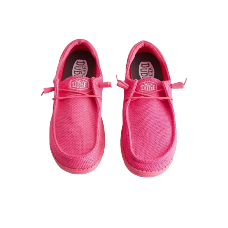 Heydude Casual Single Shoes Women's Pink-4