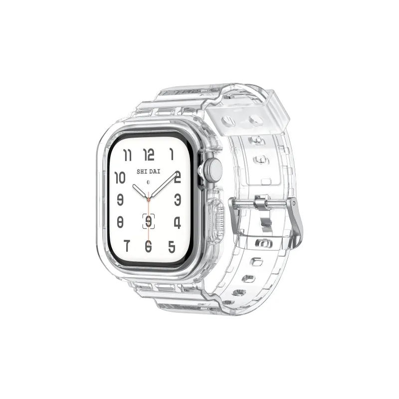 CHRROTA Apple Compatibility Watch Band Plastic Material-0