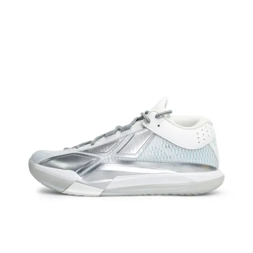 Serious Player Only Game1 MID Arctic Cushioning Anti Slip And Wear Resistant Mid Top Basketball Shoes Men's Arctic Gray