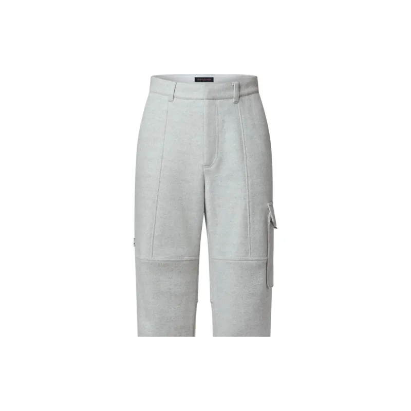Lv Wool Cargo Pants-3