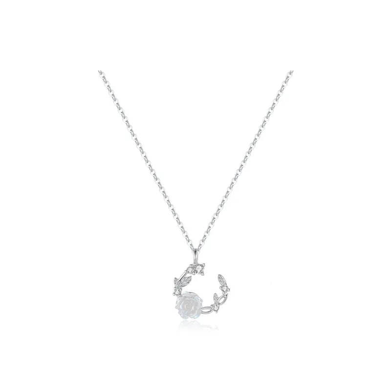 LUCA Sterling Silver Necklaces Women's Birthday Bestie Girlfriend Couple Gift-0