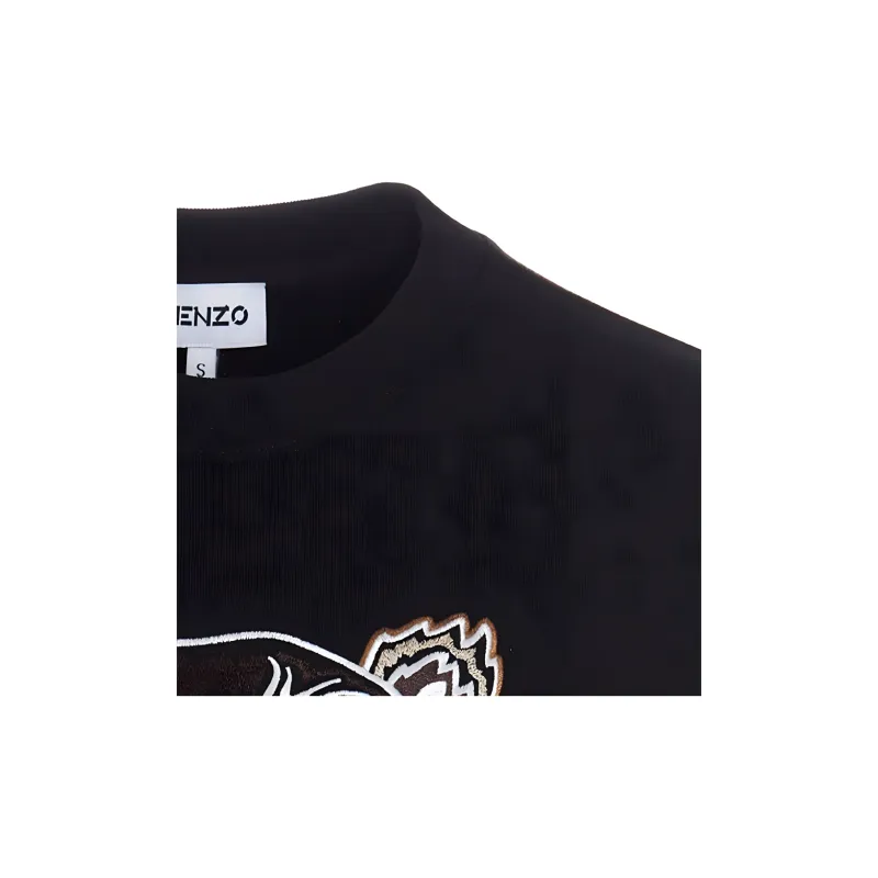 KENZO Long Sleeved Dresses Women's Black-4