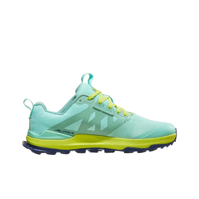 Altra Anti-Slip Wear-Resistant Low-Top Trail Running Running Shoes Women's Green Yellow-1