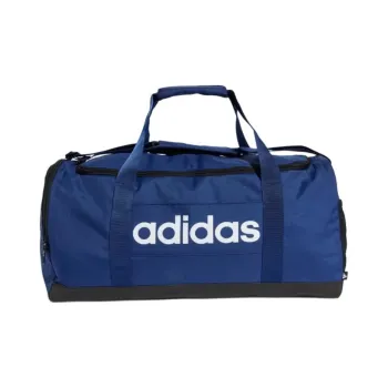 Adidas Polyester Handbag Travel Bag 39.75L Unisex Dark Blue & White