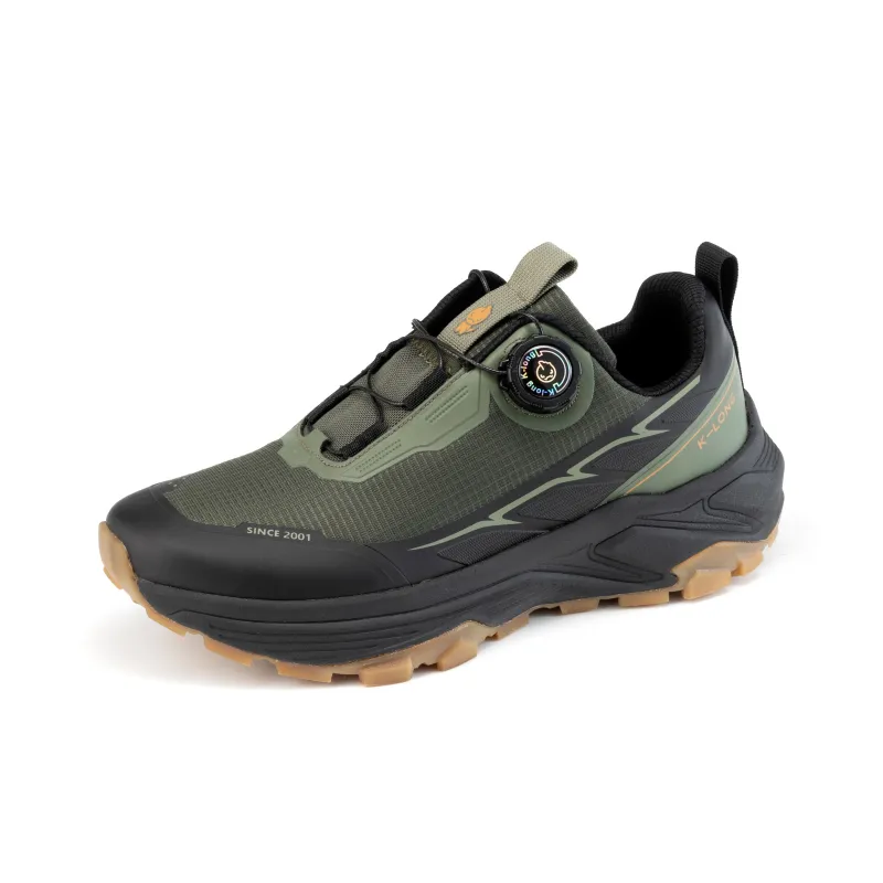 KANGLONG Knob Buckle Wear-Resistant Slip-Resistant Low-Top Outdoor Shoes Men's-1