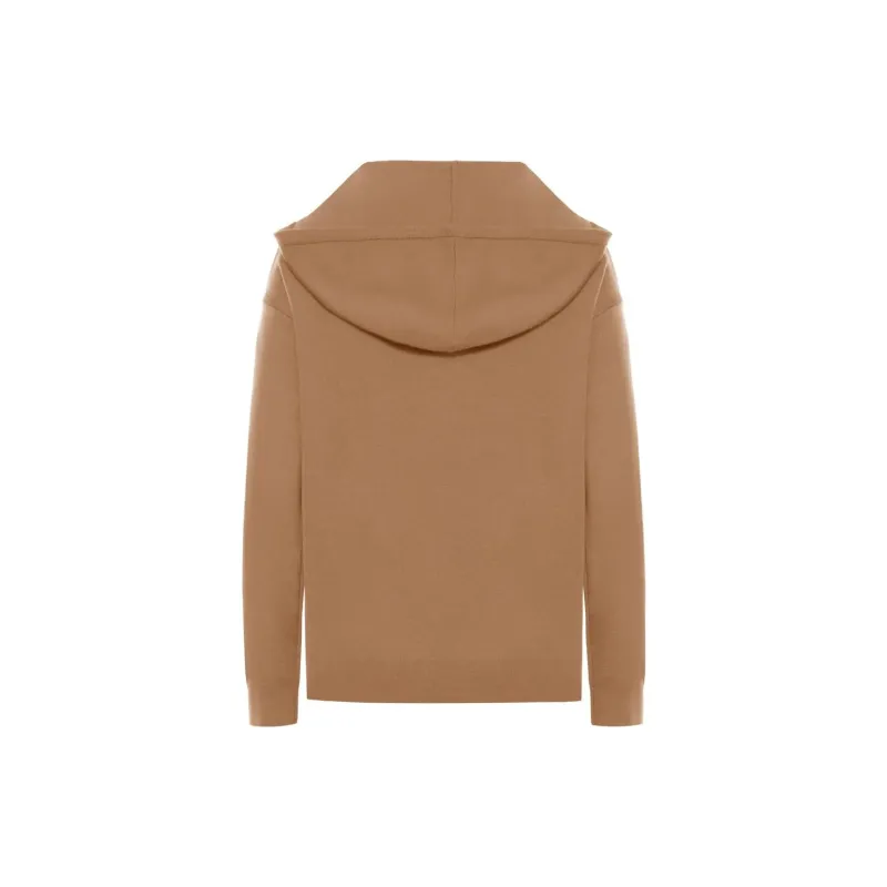 MaxMara Drawstring Long Sleeved Hoodie-1