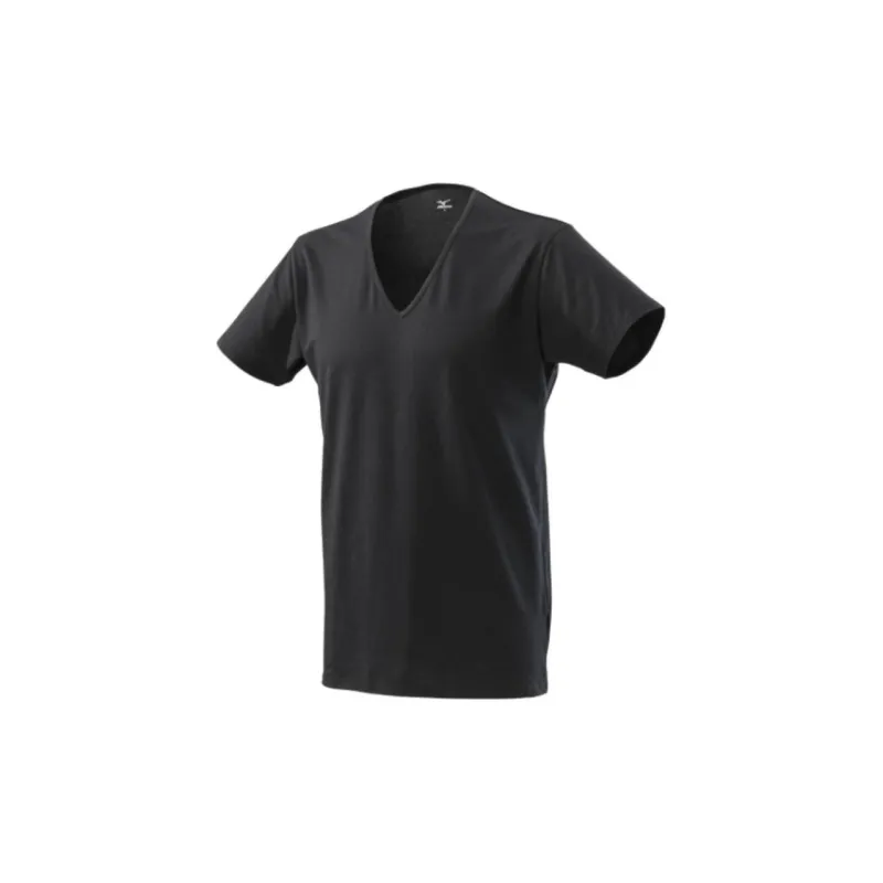 Mizuno T Shirts Men Black-1