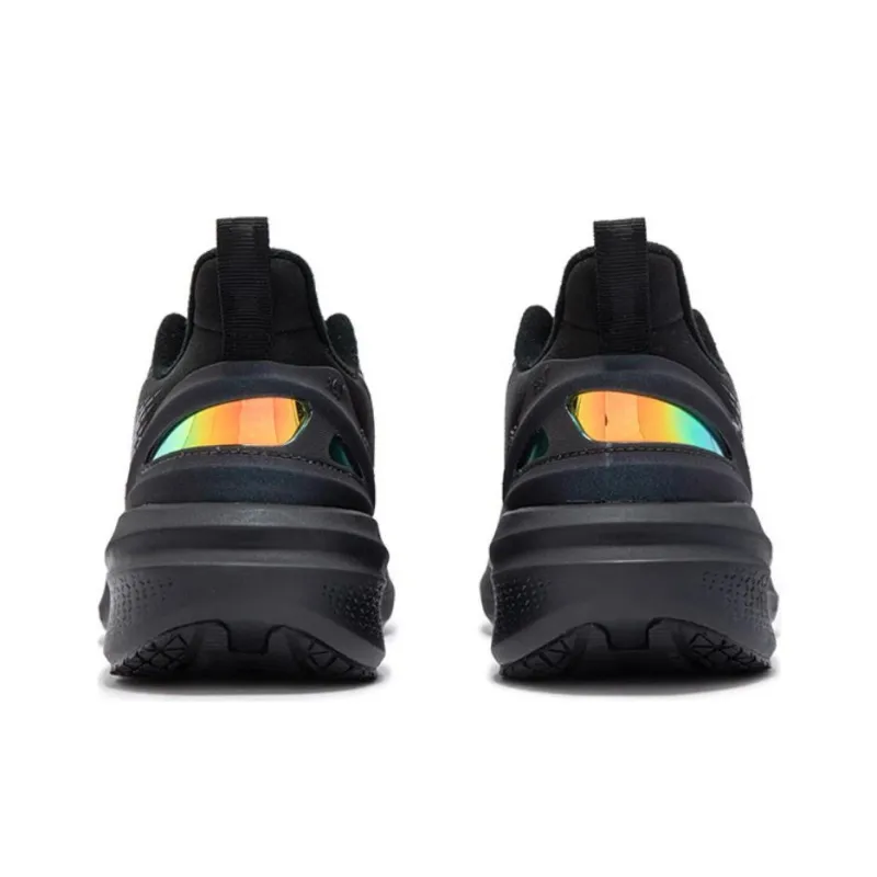 361° Rainy Day 7.0 Cushioning Anti Slip And Wear Resistant Low Top Casual Running Shoes Men's Black-3