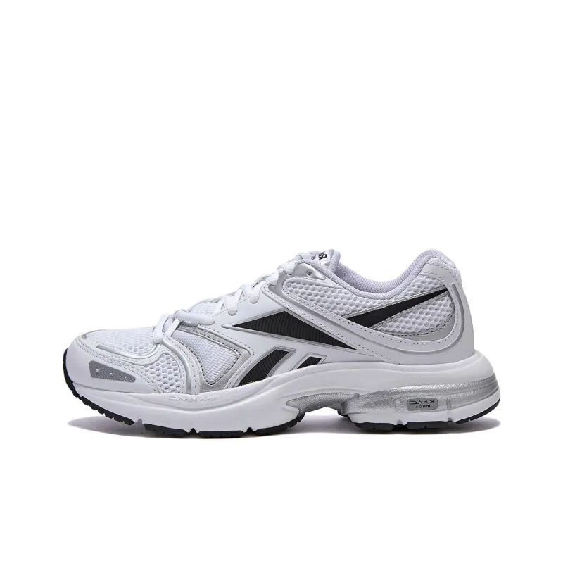 Reebok Premier Road Plus 6 Anti Slip Wear Resistant Low Top Casual Running Shoes Unisex White-0