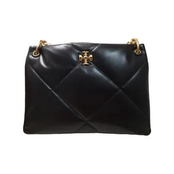 TORY BURCH Kira Diamond Quilt Small Shoulder Bag Black