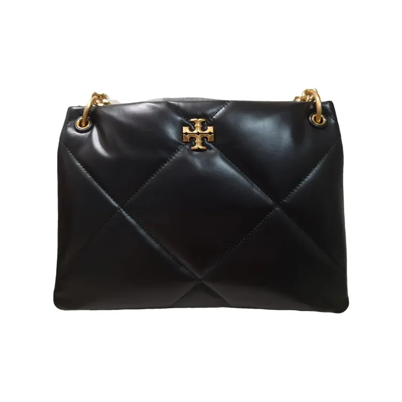 TORY BURCH Kira Diamond Quilt Small Shoulder Bag Black-0