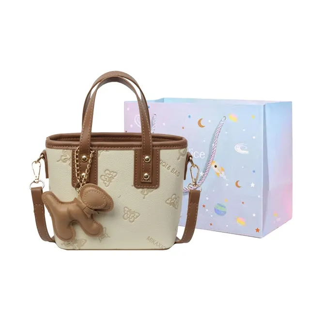 GOX PU One Shoulder Handbag Women's-14