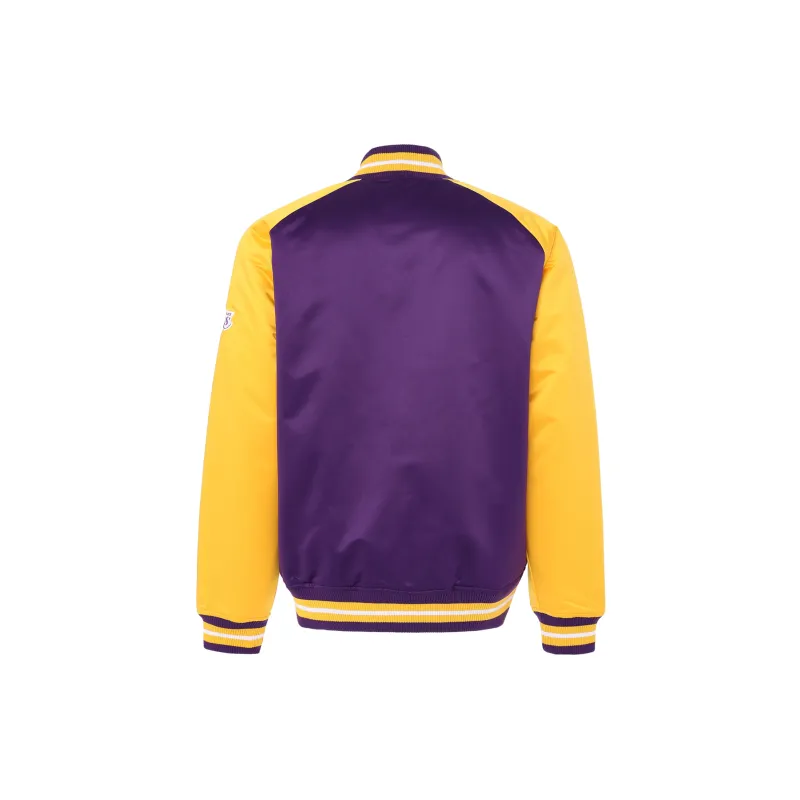 Mitchell & Ness Jacket Unisex Purple Yellow-1