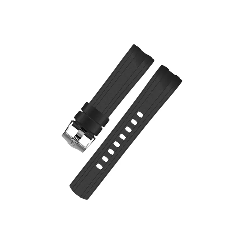 SHIRUI Omega Compatibility Watch Band 20mm22mm Rubber Material-0