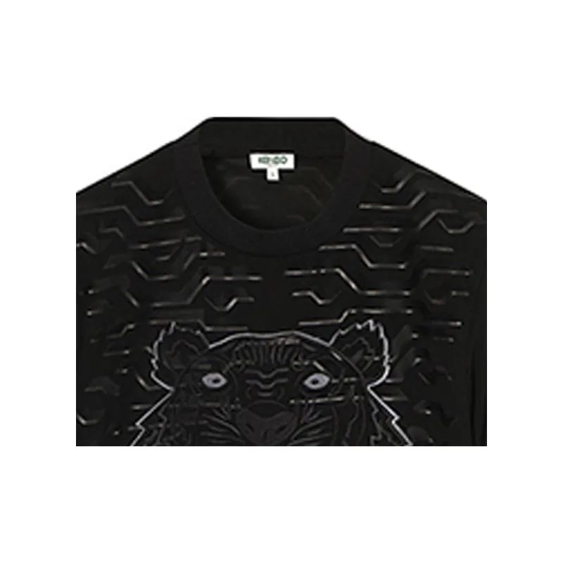KENZO SS21 Long Sleeved Dress Women's Black-2