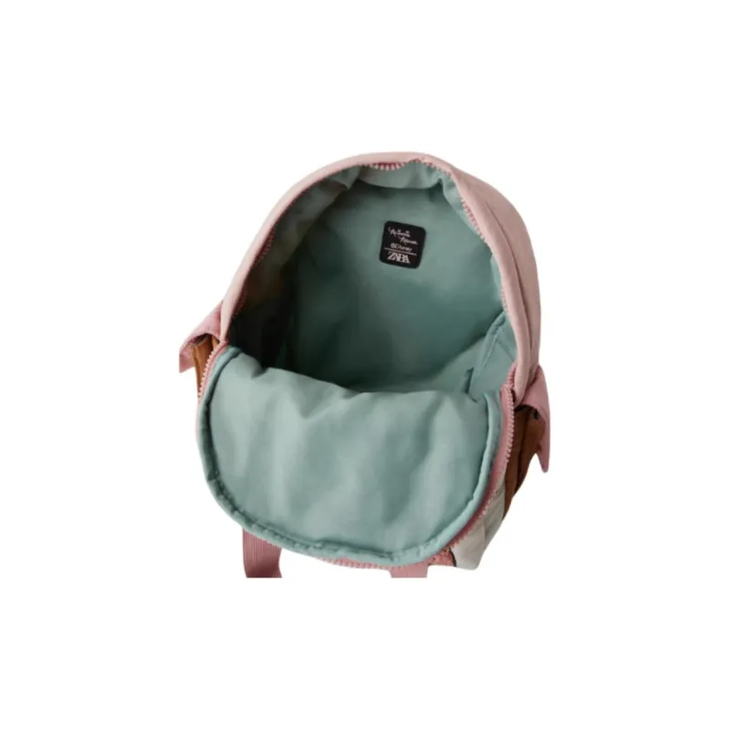 ZARA Disney Collaboration Minnie Series Polyamide Backpack Kids' Light Beige Yellow-4