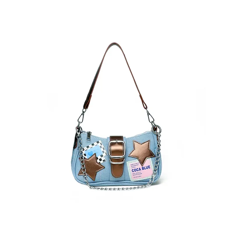 ResNonverba PU Shoulder Bag Crossbody Bag Regular Women's Multicolor-37