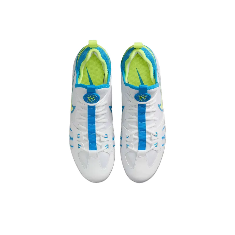 Nike Huarache 9 Varsity Lax Se White Volt Vivid Blue-3