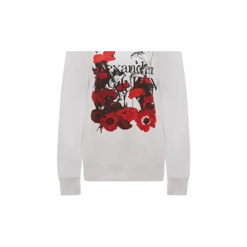 Alexander McQueen Sweatshirts Women's White-3