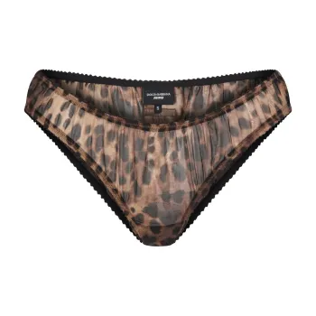 Skims X Dolce&Gabbana Skims Romance Bikini Leopard