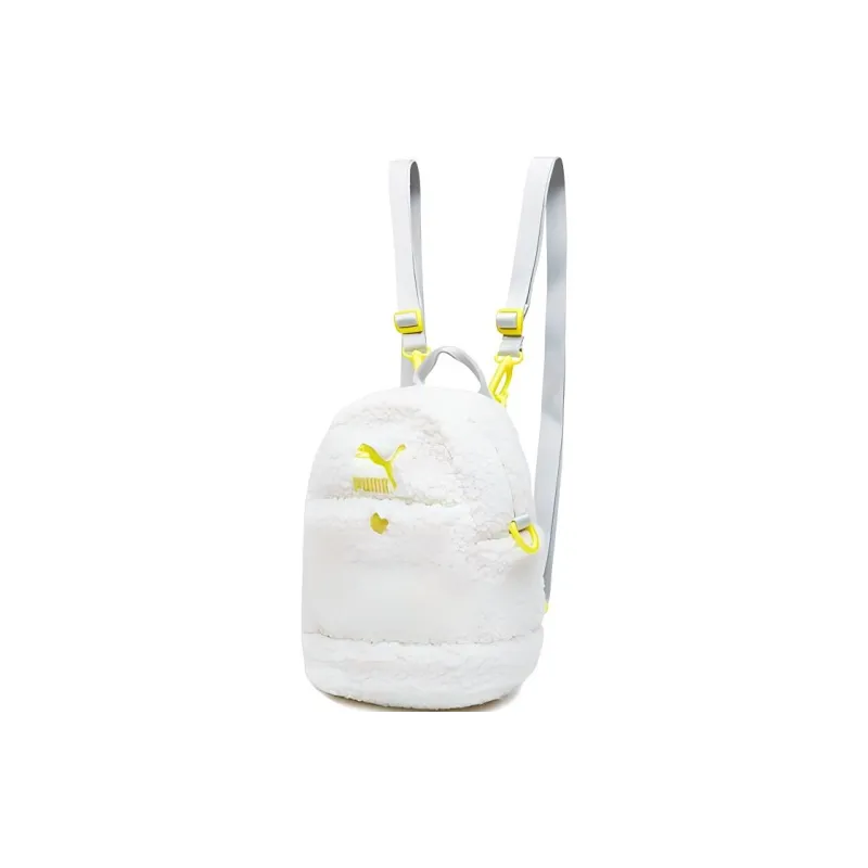 PUMA Sherpa Backpack Mini Unisex White-1