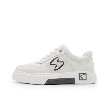 Satchi Low Top Skateboard Shoes Men's White