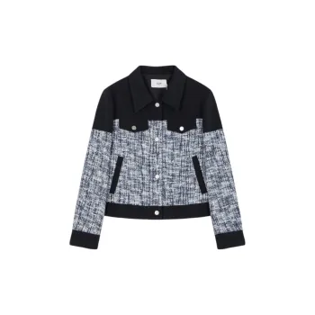 Mo Han Yi Mei Jackets Coats Women's Night Blue