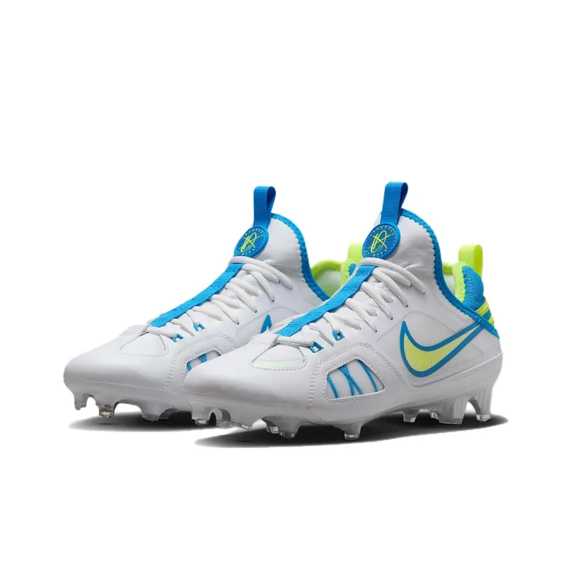 Nike Huarache 9 Varsity Lax Se White Volt Vivid Blue-2