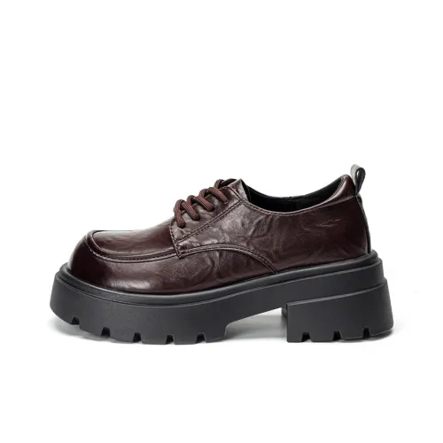 EXULL Q Casual Single Shoes Women's Ancora Red