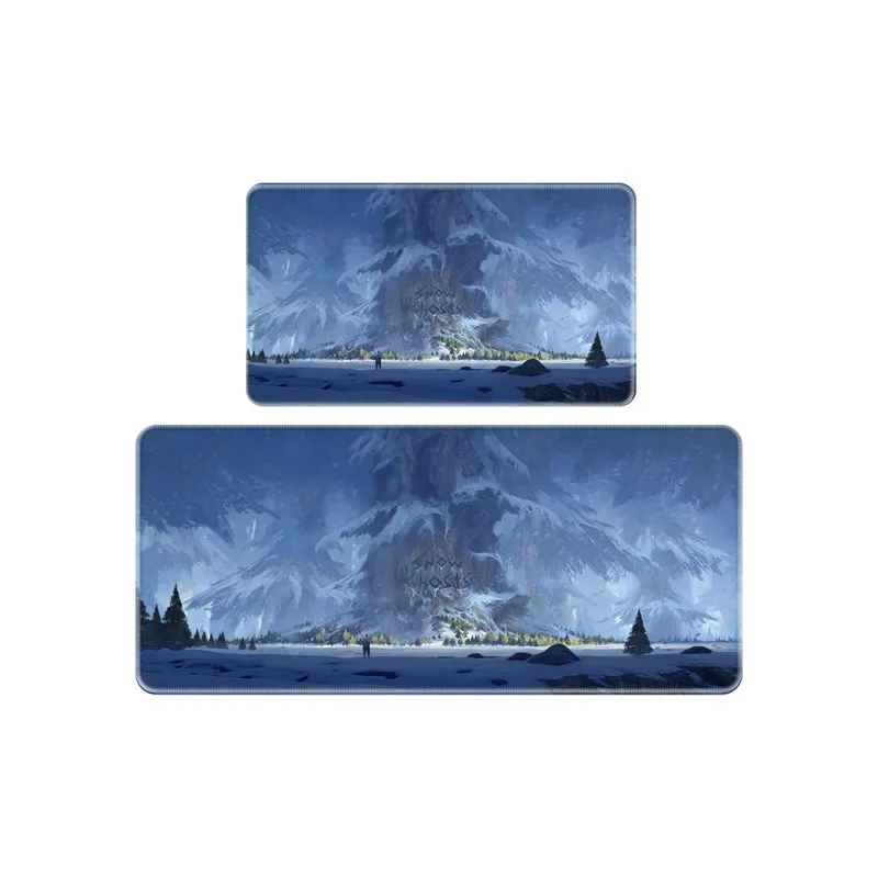 GULAN Multiple Images Available Extra Large Esports Slim Fit G15 Precision Lock Edge Natural Rubber Sole Mouse Pads-24