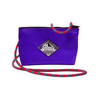 GAGA EQUIPMENT Nylon Fabric Shoulder Bag Crossbody Bag Mini Unisex Purple