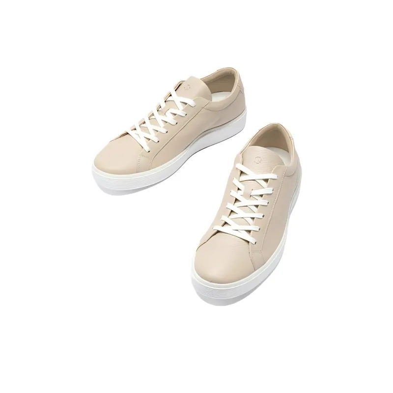Ecco Graceful Cool 60 Anniversary Low-Top Skateboard Shoes Men's Gold-4
