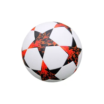 THREEHUAN Size 5 Ball Soccer Super Fiber Seamless Thermal bonding Unisex UEFA Flame
