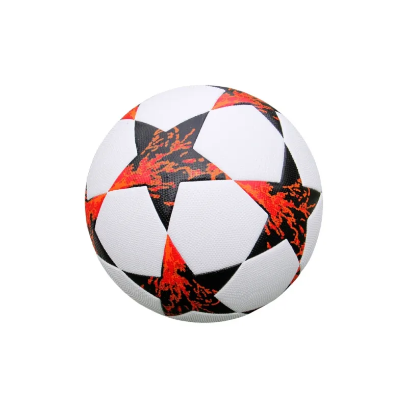 THREEHUAN Size 5 Ball Soccer Super Fiber Seamless Thermal bonding Unisex UEFA Flame-0