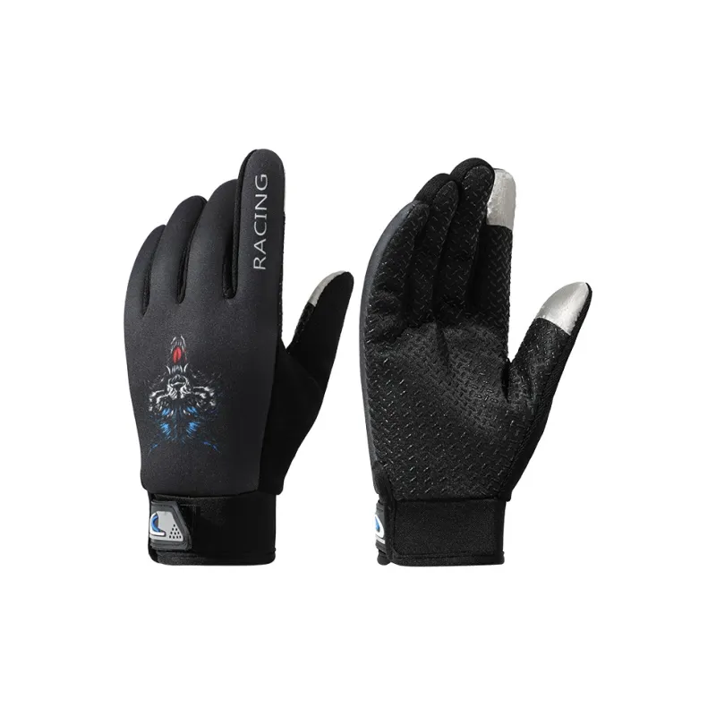 NANJIREN Thickened Warm Gloves Men's-0