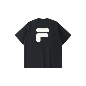 FILA FUSION T Shirt Unisex Jet Black