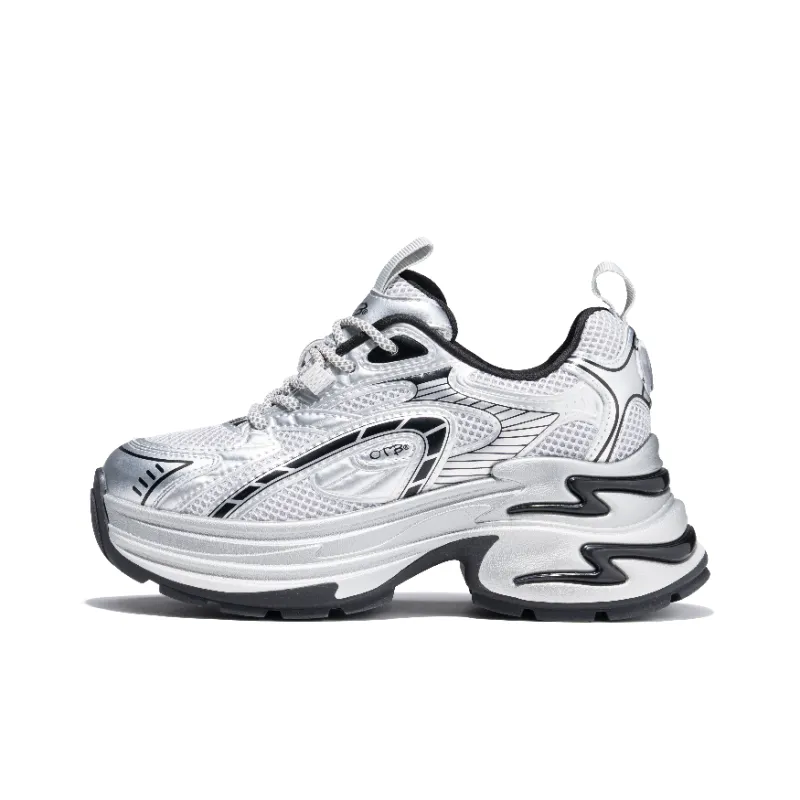 OTB Height Increasing Low-Top Chunky Sneakers Women's-0