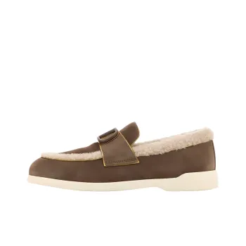 Valentino Leisure VLogo Plaque Slip-On Loafers Women's