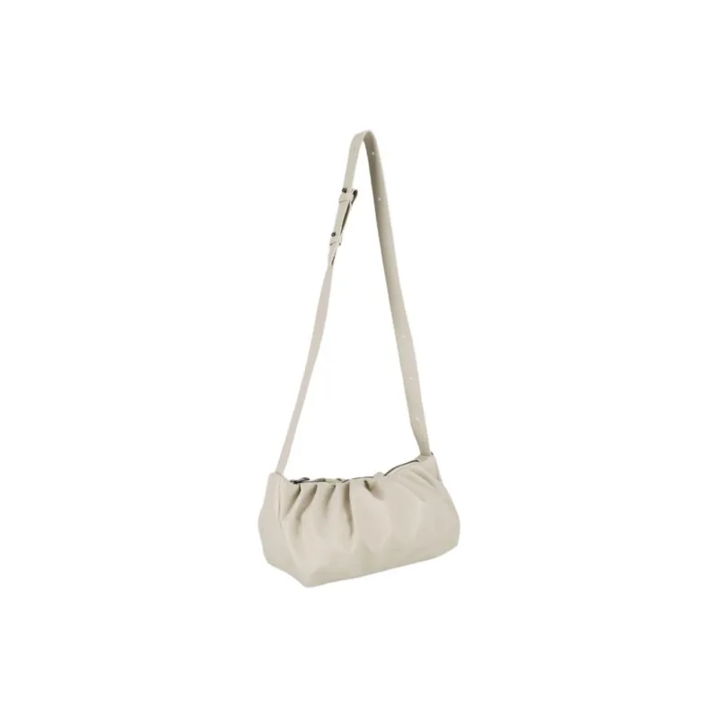 ALICE MARTHA Artificial Leather Handbag Shoulder Bag Women's Ecru-3