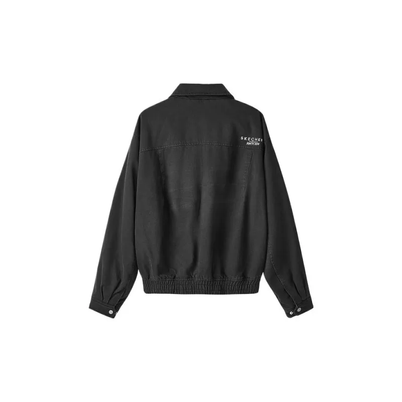 Skechers Jackets Coats Unisex Charcoal Gray-1